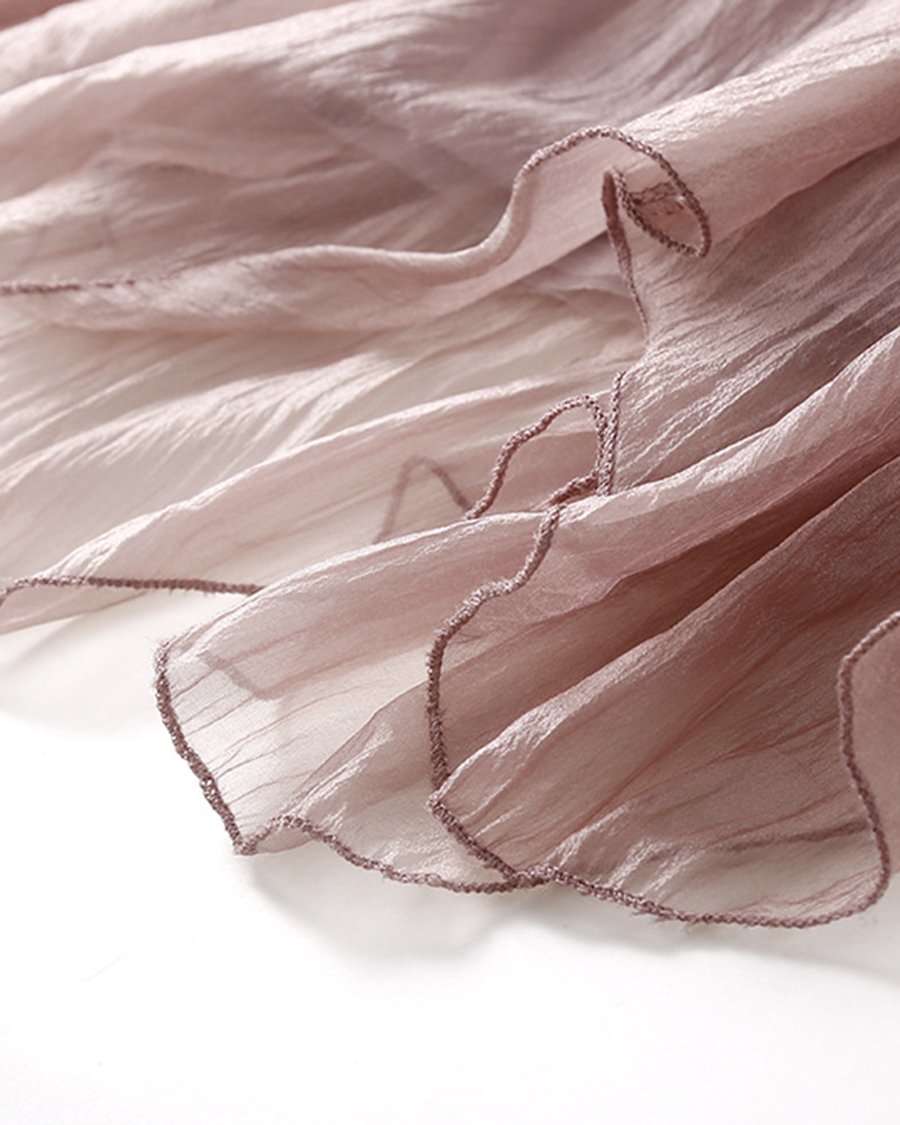 Irregular Hem Elegant Skirt